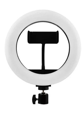 Лампа светодиодная кольцевая led m20 (d=20см) проводной пульт, питание от usb