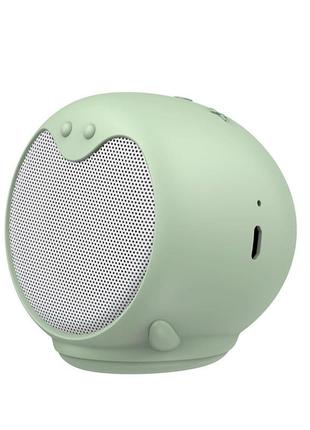 Портативная колонка baseus chinese zodiac wireless speaker snake e06 зеленая