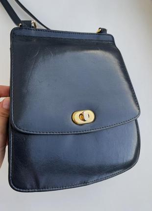 Вітажна шкіряна сумка через плече bally, оригінал, вінтаж, ексклюзив!!! в стилі celine10 фото