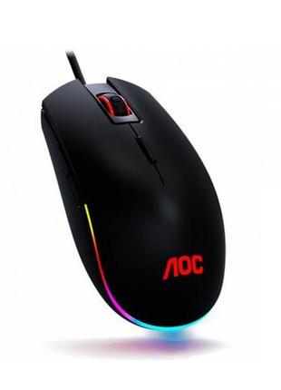 Мышка aoc gm500 игровая 5000dpi 8кн rgb pmw3325 черная