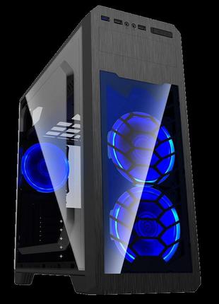 Корпус gamemax g563 без блока питания middle/midi tower черный