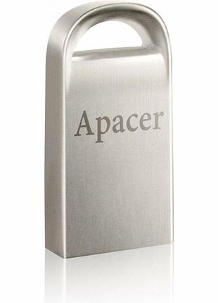 Usb флеш-накопитель, флешка apacer usb2.0 ah115 64gb silver(ap64gah115s-1)