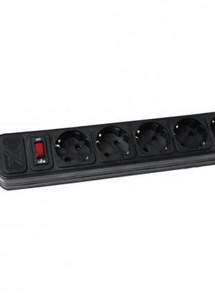 Сетевой фильтр maxxter spm5-g-6b 5 розеток 1.8м 10а черный