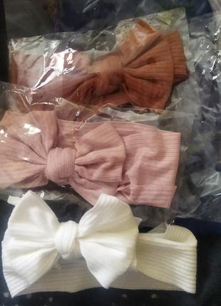 Повязка бантик