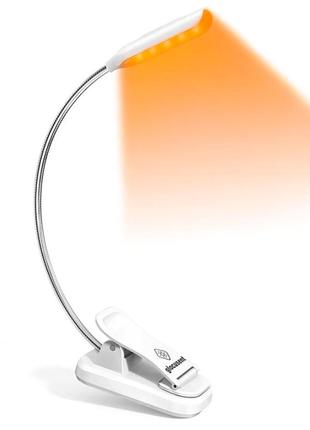 Лампа glocusent mini clip-on book light a11 1800/3400/6000k 80h white