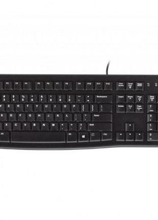 Клавиатура logitech k120 проводная ua usb oem черная