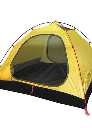 Палатка трехместная с двумя входами и двумя тамбурами tramp rock 3 v2 trt-028