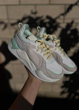 Кожаные кроссовки puma