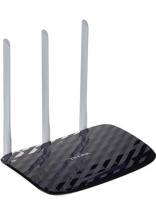 Маршрутизатор tp-link archer c20 бездротовий дводіапазонний ac750 wireless dual band router 4x10/100mlan 1x10/100wan