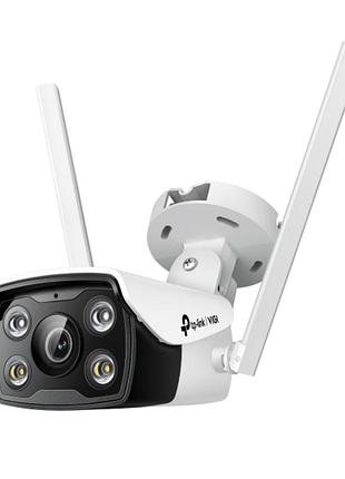 Камера видеонаблюдения tp-link c340-w 4 mm поворотная/направленная wi-fi белый