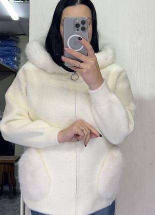 Стильная альпака рр 62-66