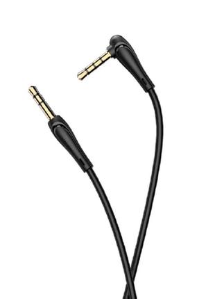 Кабель hoco aux with mic upa15 jack 3.5 black