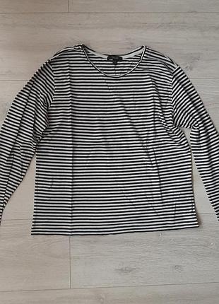 Лонгслив в полоску massimo dutti