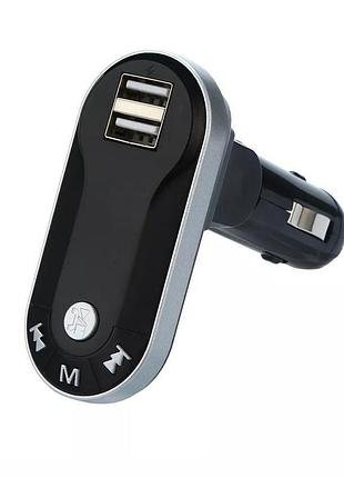 Автомобильный трансмиттер/модулятор cm i9 2xusb черный