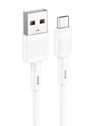 Кабель hoco micro usb 1, 2.4a| white