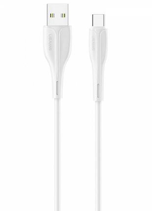 Кабель charge\otg usams us-sj372 u38 usb to type-c 2a 1m white (sj372usb02)