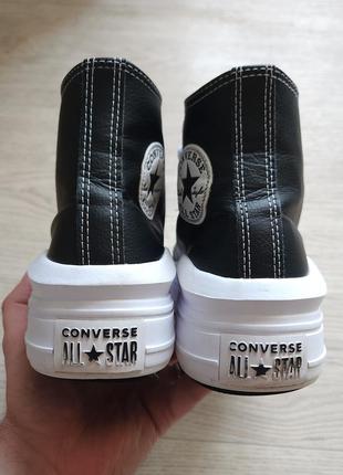 Converse chuck taylor all star move platform leather
