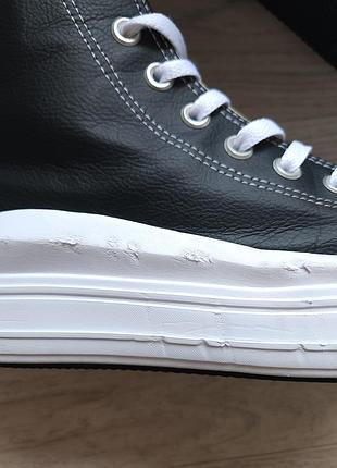 Converse chuck taylor all star move platform leather