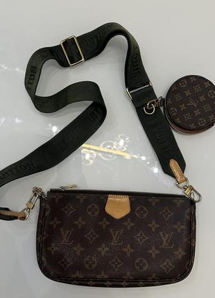 Сумка кросс боди кожа витон louis vuitton1 фото