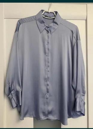 Базова сорочка від zara оверсайз6 фото
