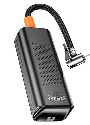 Портативний компресор hoco roys smart car air pump ph55 |max 2.5 bar| black