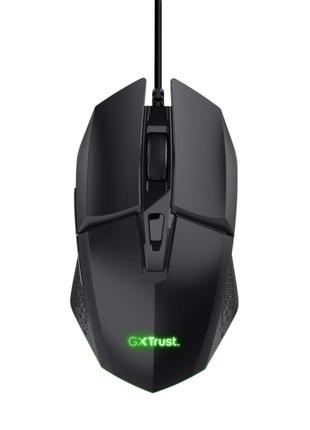 Миша комп'ютерна trust gxt 109 felox дротова/6400dpi чорний (25036)