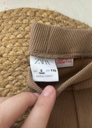 Детские леггинсы-брюки клеш zara! новые! без этикетки!