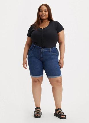 Женские джинсовые шорты classic bermuda levi's