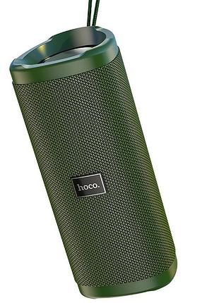 Портативная bluetooth колонка hoco hc4 5wх2 зеленая