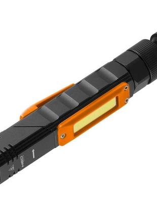 Ручной фонарь neo tools с магнитом 2000мач/li-ion/3вт/300 лм черный (99-034)