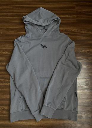 Худі staff gray oversize