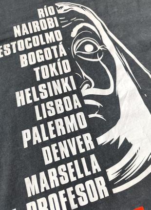 Варенная футболка с принтом/ бумажный дом/ сериал / la casa de papel2 фото