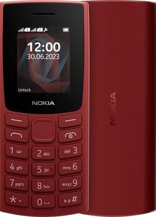 Мобильный телефон nokia nokia105ds2023red 105 ds 2023 2хsim 1000mah red1 фото