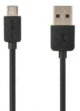 Кабель micro usb remax light rc-06m 1м black