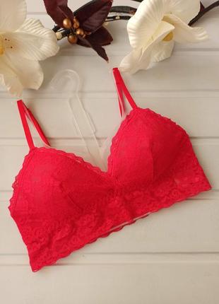Класний мереживний бюстгальтер бра, бралет 65в/xs