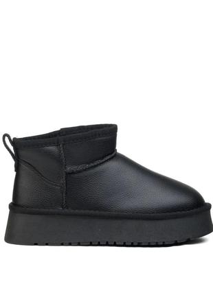 Уггі жіночі чорні чорні короткі 1953ц