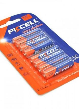 Батарейка pkcell pc/lr03-8b aaa/hr3 1.5v щелочная blister/8pcs