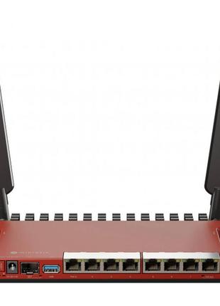 Маршрутизатор mikrotik l009uigs-2haxd-in 2.4ггц 8хlan-порт vpn