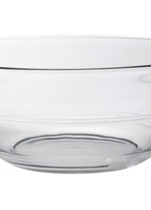 Скляний салатник duralex серії lys stackable 500 мл / d14см (2025af06)