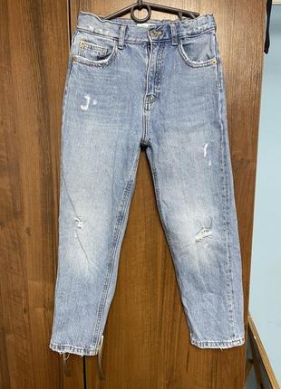 Девочки джинсы zara