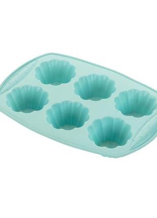 Форма для выпечки кексов ardesto tasty baking ar2318t прямоугольная 30х21х4 см