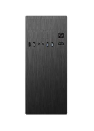 Корпус комп'ютерний atx gamemax et-212-450w-u3 з блоком живлення/midi-tower чорний