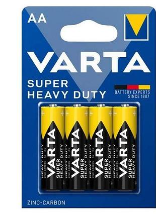 Батарейки varta heavy duty aa lr06 4шт