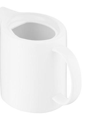 Чайник заварювальний ardesto prato ar3620p 0.4л порцеляна білий6 фото