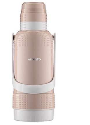 Термос ardesto gemini gourmet ar2632brg 3200мл пластик/стекольная колба