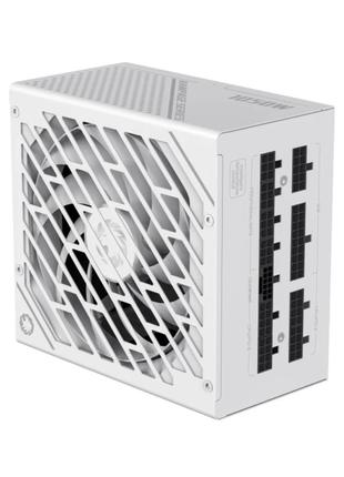 Блок питания gamemax gx-1050 pro wt 135мм/1050вт белый