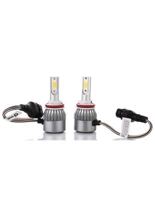 Комплект автомобільних led ламп c6 h11 5543