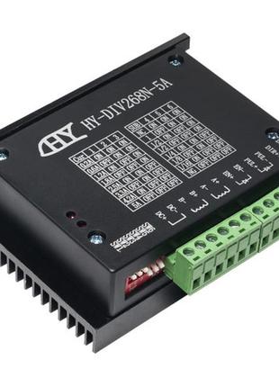 Драйвер шагового двигателя tb6600 12-48в 5а hy-div268n-5a