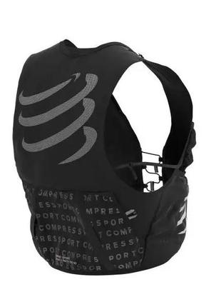 Рюкзак-жилетка под жесткие фляги ultrun s pack evo 10, black, l2 фото