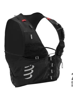 Рюкзак-жилетка под жесткие фляги ultrun s pack evo 10, black, l3 фото